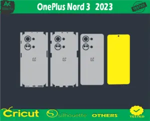 OnePlus Nord 3 2023 Skin Vector Template