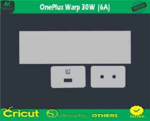 OnePlus Warp 30W (6A) Skin Vector Template