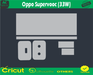 Oppo Supervooc (33W) Skin Vector Template