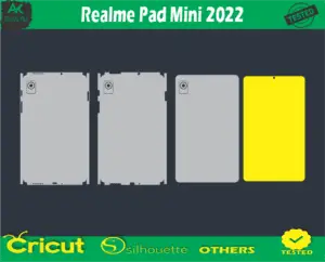 Realme Pad Mini 2022 Skin Vector Template