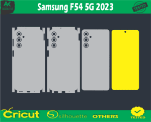 Samsung F54 5G 2023 Skin Vector Template