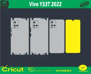 Vivo Y33T 2022 Skin Vector Template