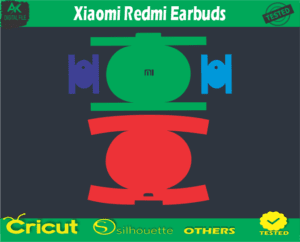 Xiaomi Redmi Earbuds S-A Skin Vector Template