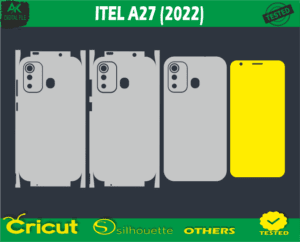 ITEL A27 Skin Vector Template