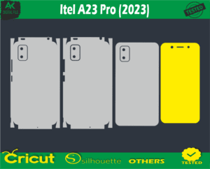 Itel A23 Pro Skin Vector Template