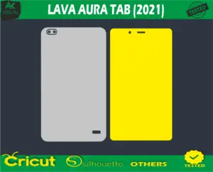 LAVA AURA TAB Skin Vector Template