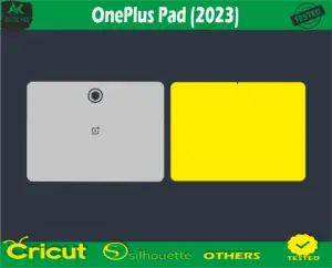 OnePlus Pad Skin Vector Template