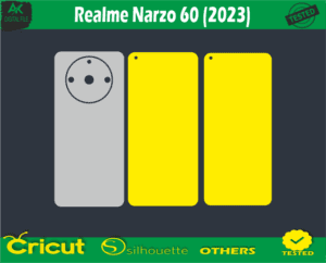 Realme Narzo 60 Skin Vector Template