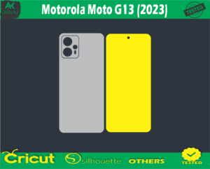 Motorola Moto G13 Skin Vector Template