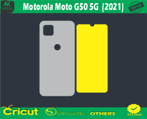 Motorola Moto G50 5G Skin Vector Template