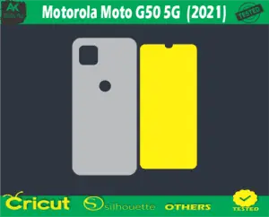 Motorola Moto G50 5G Skin Vector Template