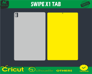 SWIPE X1 TAB Skin Vector Template