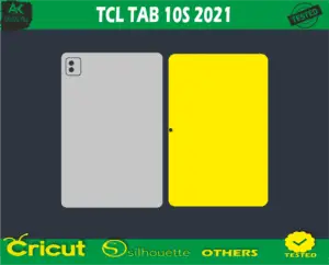 TCL TAB 10S 2021 Skin Vector Template