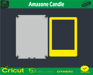 Amazone Candle Skin Vector Template