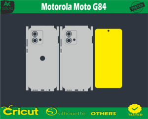 Motorola Moto G84 Skin Vector Template