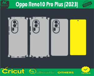 Oppo Reno10 Pro plus Skin Vector Template