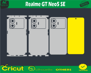 Realme GT Neo5 SE Skin Vector Template