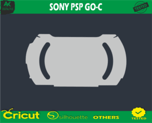 SONY PSP GO-C Skin Vector Template