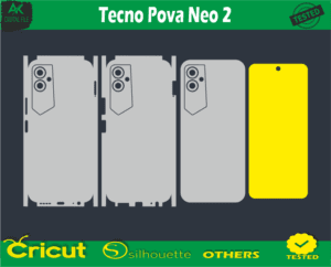 Tecno Pova Neo 2 Skin Vector Template