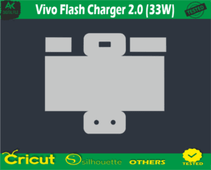 Vivo Flash Charger 2.0 (33W) Skin Vector Template