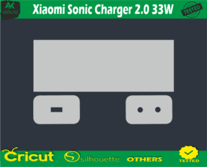 Xiaomi Sonic Charger 2.0 33W Skin Vector Template