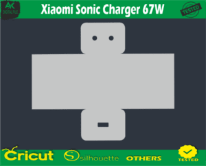 Xiaomi Sonic Charger 67W Skin Vector Template