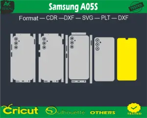 Samsung Galaxy A05s Skin Vector Template free Full warp skin