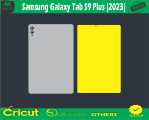 Samsung Galaxy Tab S9 plus Skin Vector Template free Full warp skin