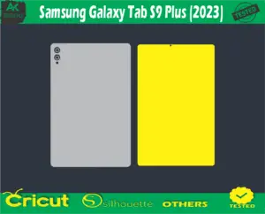 Samsung Galaxy Tab S9 plus Skin Vector Template free Full warp skin