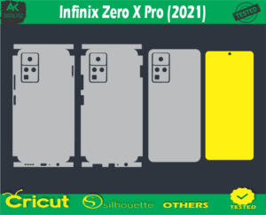 Infinix Zero X Pro Skin Vector Template free Full warp