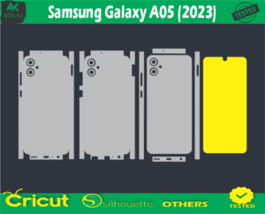 Samsung Galaxy A05 Skin Vector Template free Full