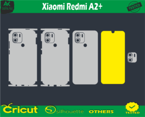 Xiaomi Redmi A2+ Skin Vector Template free Full warp