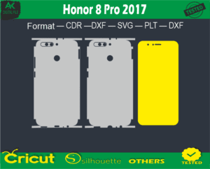 Honor 8 Pro 2017 Skin Vector Template Full warp free