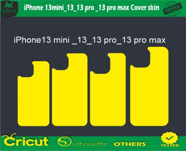 iPhone 13mini_13_13 pro _13 pro max Cover skin