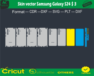 Skin vector samsung s24 Skin Vector Template Full