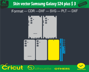 Skin vector samsung s24 plus Skin Vector Template Full warp