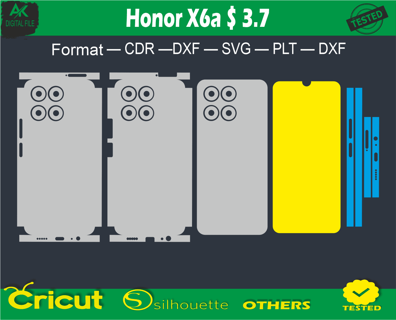 Honor X6a $ 3.7
