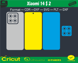 Xiaomi 14 Skin Vector Template