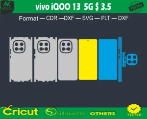 vivo iQOO 13 Skin Vector Template full
