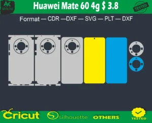 Huawei Mate 60 4g Skin Vector Template full free