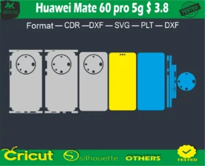 Huawei Mate 60 Pro 5G Skin Vector Template full free