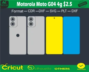 Motorola Moto G04 4g Skin Vector Template full free