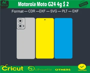 Motorola Moto G24 4g Skin Vector Template full free