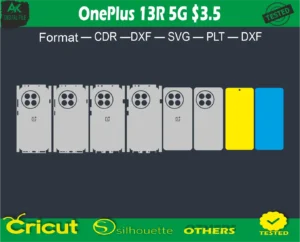 OnePlus 13R Skin Vector Template full free