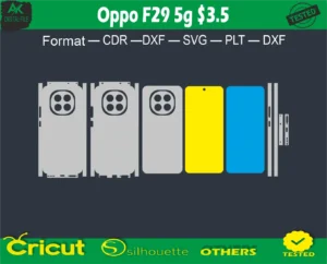 Oppo F29 5g Skin Vector Template full free