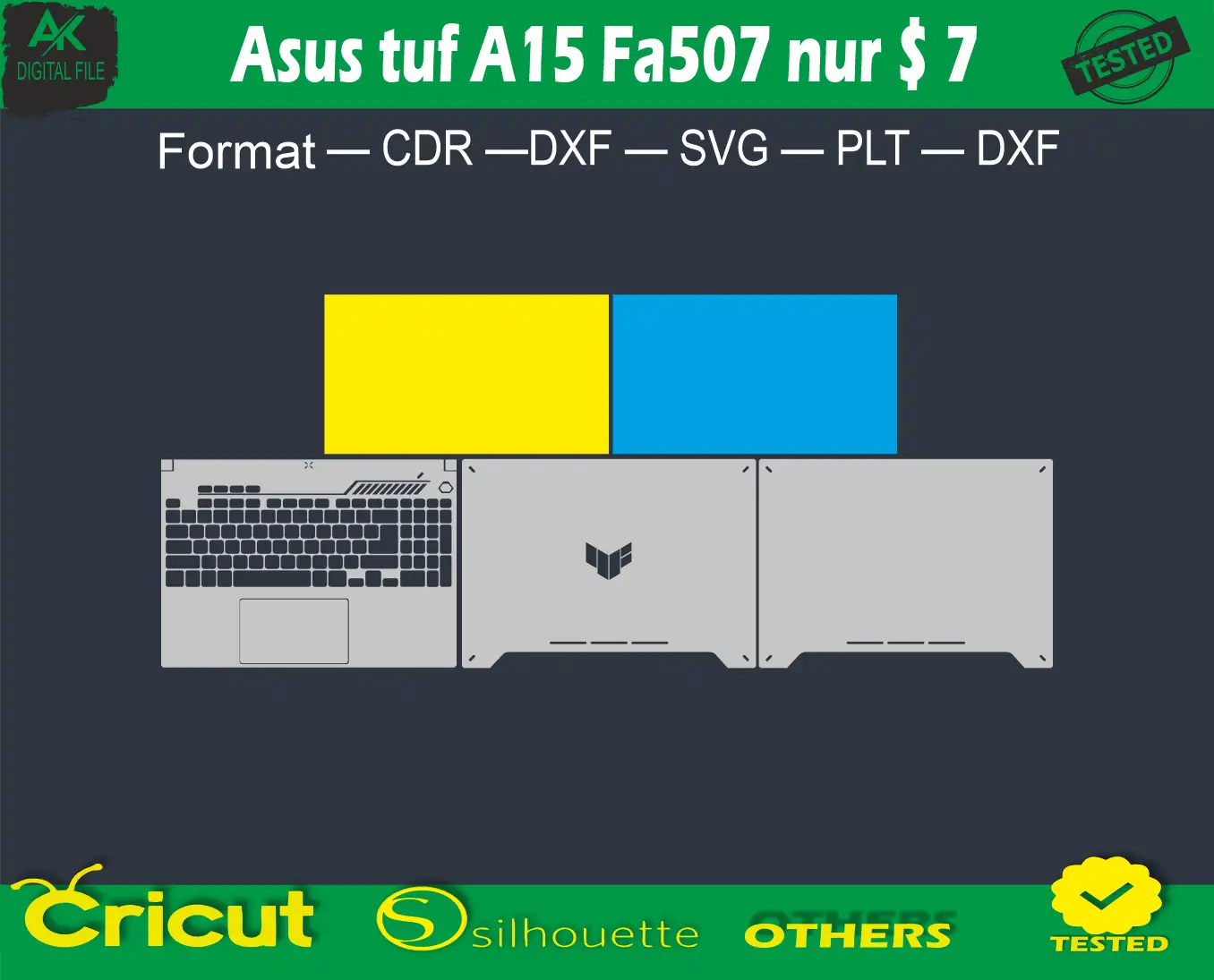 Asus tuf A15 Fa507 nur