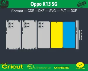 Oppo K13 5g Skin Vector Template