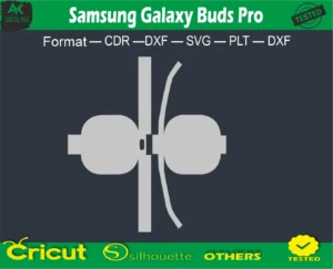Samsung Galaxy Buds Pro Skin Vector Template