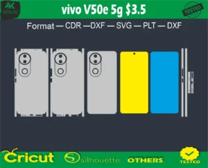 vivo V50e 5g Skin Vector Template full free