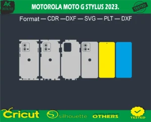 MOTOROLA MOTO G STYLUS 2023 Skin Vector Template